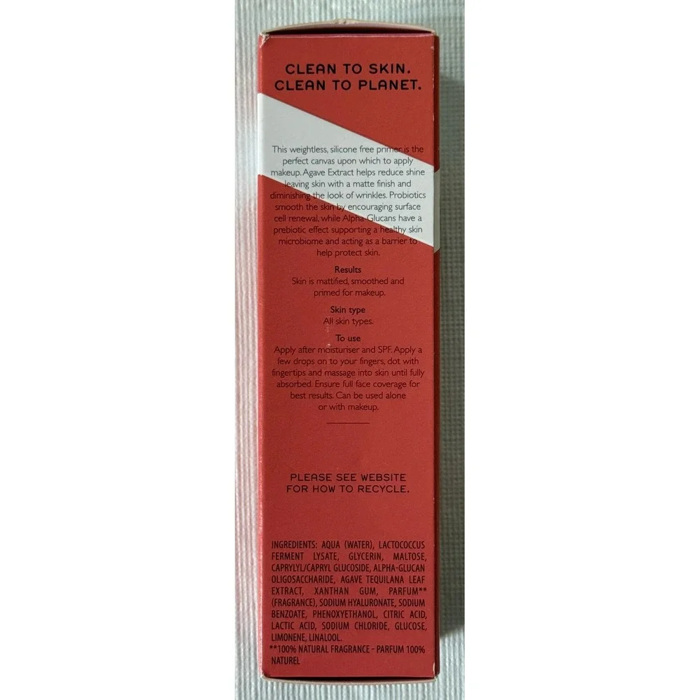 REN Clean Skincare Perfect Canvas Clean Primer Silicone Free 1.02 fl‎ oz Women